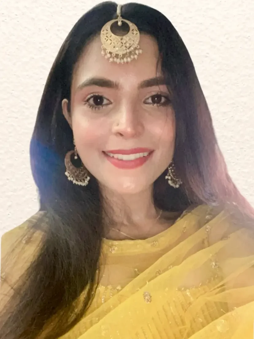 Manisha, founder and designer of Manhar By Manisha